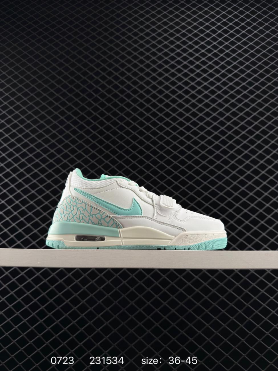 Shoes Sneakers Coloured head layer Air Jordan Legacy 312 Low Low top white green AJ312 Jordan 312 generation AJ312 Joe 312 low bang w