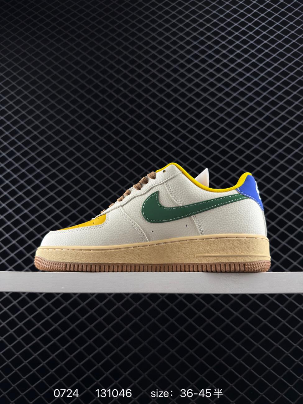 Originals overseas limited release Nike Air Force 1 07 Low UN co branded colorful splicing Air Force One low top sports shoe Shoes Sneakers